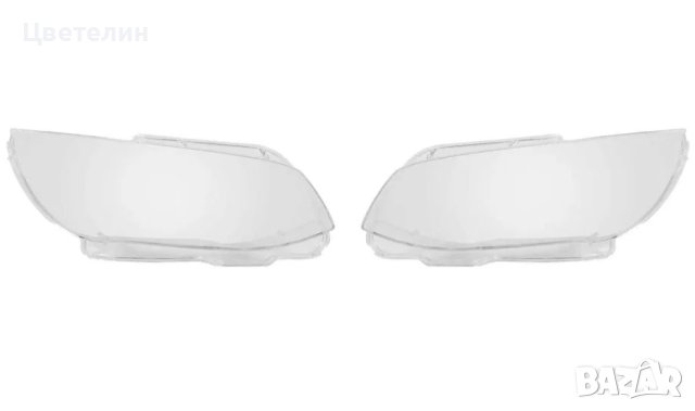 Комплект Стъкла за фар фарове BMW E92 E93 Face ляво и дясно stykla, снимка 1 - Части - 43047507
