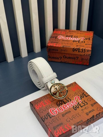 колани от естествена кожа в кутия guess , снимка 4 - Колани - 50640246