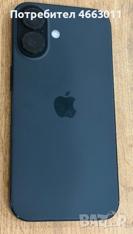 iPhone 16 128 GB Black !Гаранция!