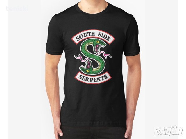 Тениска RIVERDALE SOUTHSIDE SERPENTS Дамски Мъжки и Детски, снимка 4 - Тениски - 29564613