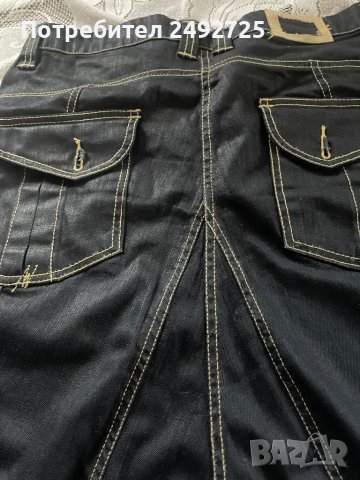 Дънкови Панталони тип потур, марка ILIDA, снимка 3 - Панталони - 43263077