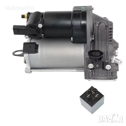 Нов компресор AIRMATIC с реле за Mercedes ML W164 / GL X164 – OEM 1643201204 – Гаранция 12 м., снимка 2 - Части - 50672775