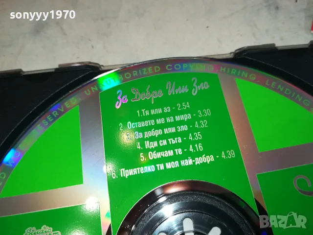 заявен-ГЛОРИЯ ЦД 2303251750, снимка 7 - CD дискове - 49608296