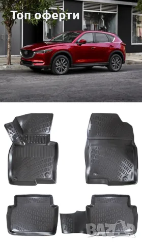 Гумени стелки RizLine съвместими с Mazda CX-5 2017-, снимка 6 - Аксесоари и консумативи - 48544630