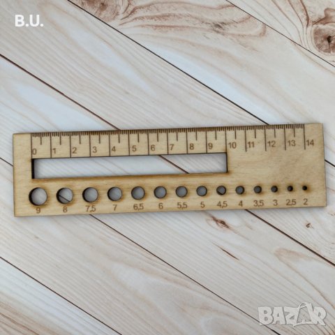 Дървена помощна линия за плетене, снимка 2 - Други - 43019759