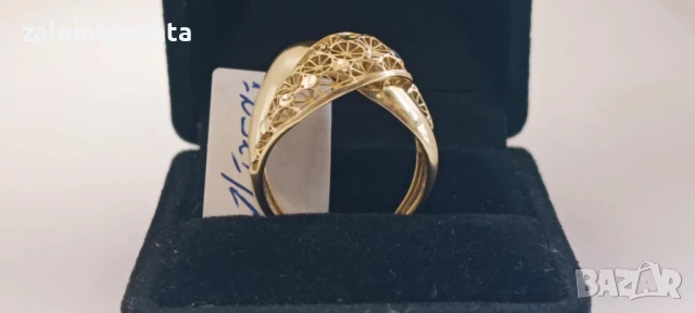Нов Златен пръстен-3,42гр/14кр, снимка 4 - Пръстени - 50976954