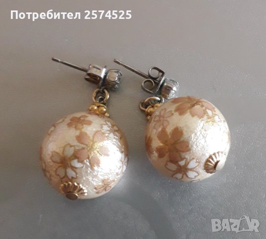 Обеци от Япония, снимка 4 - Обеци - 43614095