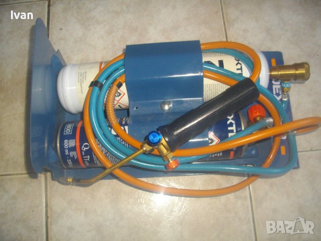 DEXTER-НОВ МИНИ ОКСИЖЕН Заваръчна Горелка-Пропан-Бутан/Кислород-Made in FRANCE-2023г-Пълни Бутилк, снимка 12 - Други инструменти - 42985279