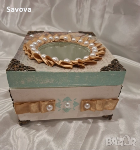 Ръчно изработена кутия за спомени, снимка 4 - Ръчно изработени сувенири - 53029044