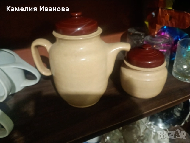 Керамични и глинени чайници и сервизи, снимка 2 - Сервизи - 52919089