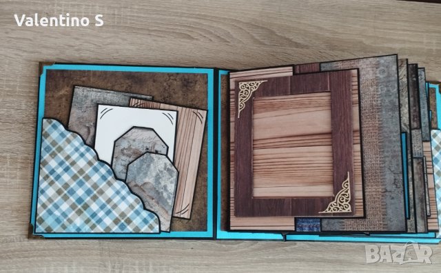 Ръчно изработен скрапбук албум, снимка 18 - Други - 39643940