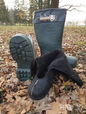 Олекотени Ботуши Даго с Термо Чорапи, снимка 4 - Мъжки ботуши - 27492393