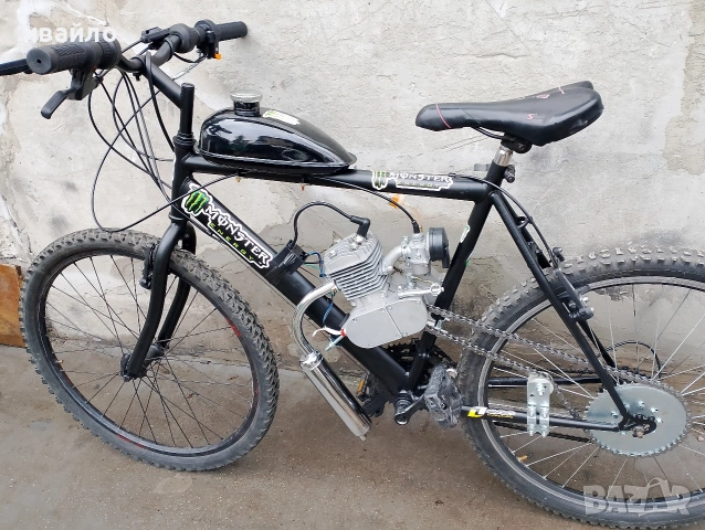 колело с чисто нов двигател , снимка 5 - Велосипеди - 53401763