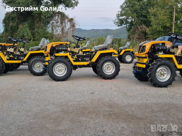 НОВ Малък Трактор - 4х4 - 12 к.с. - дизел - чупеща се база - гаранция, снимка 5 - Селскостопанска техника - 44746385