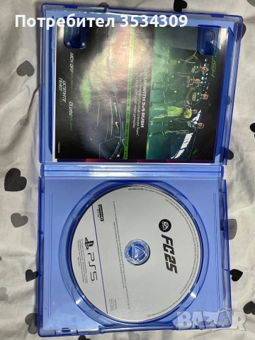 FC 25 PS5       , снимка 4 - Игри за PlayStation - 52448031