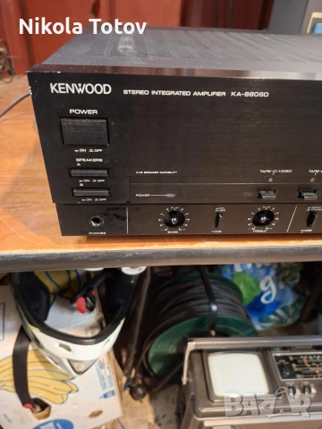 Продава се усилвател Kenwood KA-880SD. , снимка 2 - Ресийвъри, усилватели, смесителни пултове - 52942334