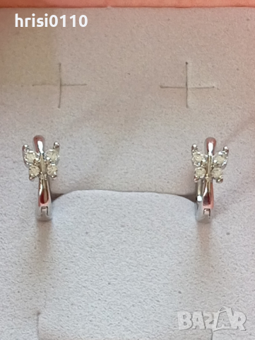 Нови сребърни обечки с циркони 