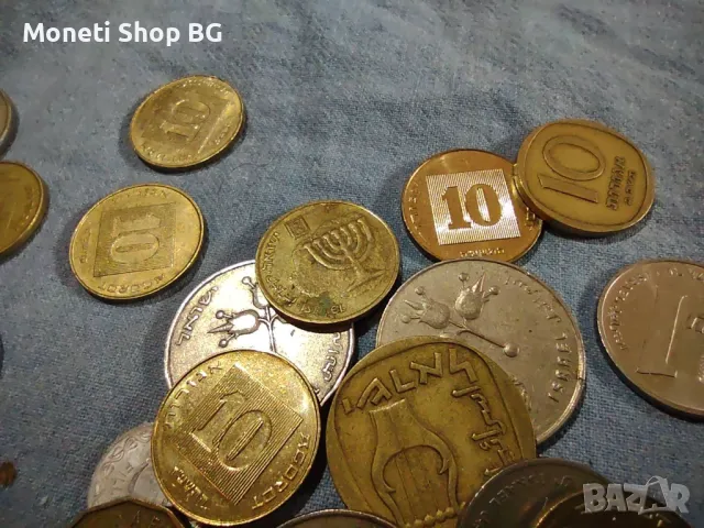 70 броя монети от Израел 