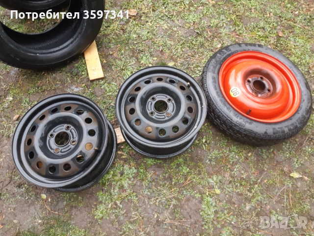 ФОРД две железни джанти за 30 евро и патерица за 25 евро, снимка 6 - Гуми и джанти - 53481523