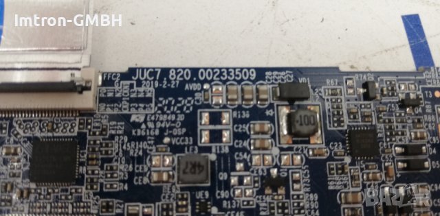 T-Con Board JUC7.820.00233509, снимка 2 - Части и Платки - 43072656