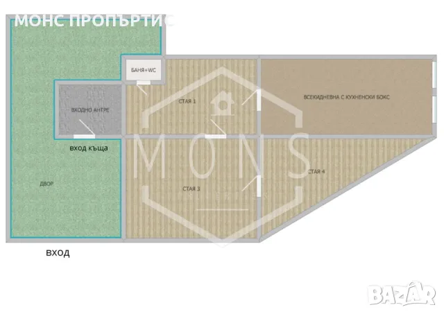 Къща с двор в гр. Севлиево, снимка 11 - Къщи - 50193052