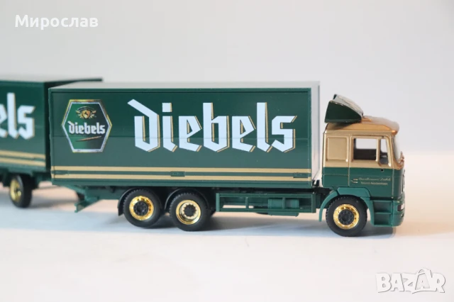 HERPA H0 1/87 MAN  TIR КАМИОН МОДЕЛ КОЛИЧКА, снимка 6 - Колекции - 49622844