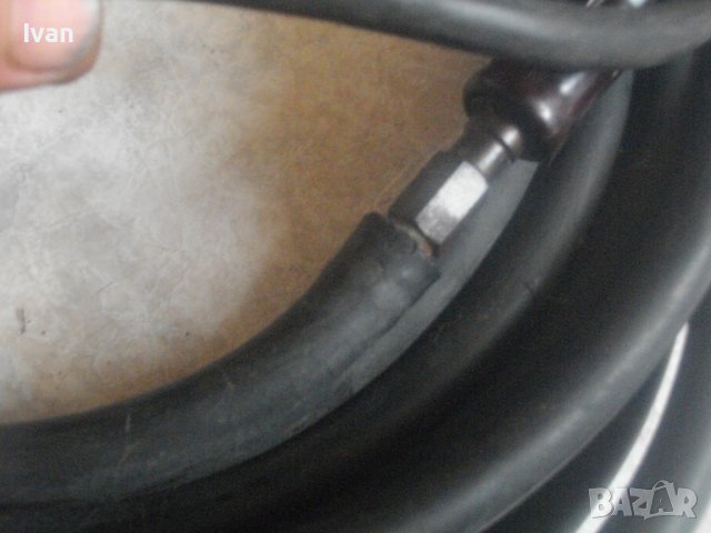 MICHELIN-MADE IN FRANCE-ф8мм-Пневматичен Профи Прав Шлайф/8м. Маркуч/Манометър, снимка 12 - Други инструменти - 37198581