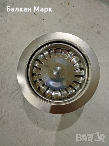 Сифон / Валвида 92 мм с решетка за мивка, неръждаема , снимка 2 - Други стоки за дома - 53464366