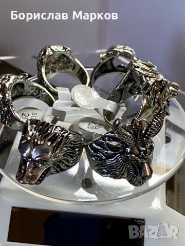  Пръстени стомана, снимка 11 - Други ценни предмети - 33523353