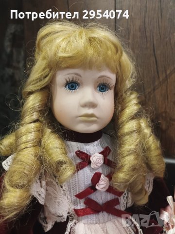 Порцеланова кукла 60см-39лв, снимка 1 - Колекции - 43591157
