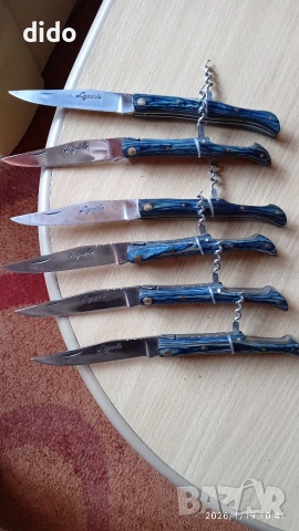 Комплект Laguiole , снимка 3 - Ножове - 53155773