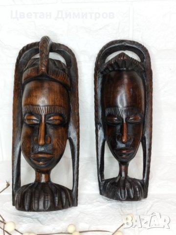 Традиционни африкански статуетки , снимка 2 - Статуетки - 43355814