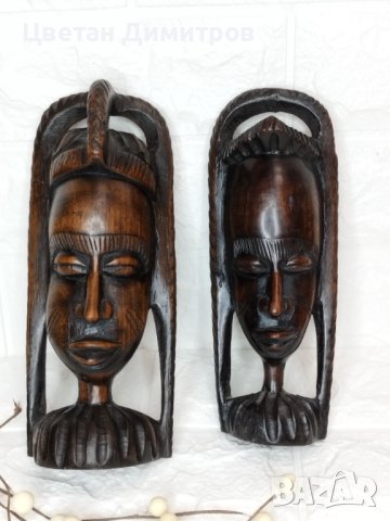 Традиционни африкански статуетки , снимка 2 - Статуетки - 43355814