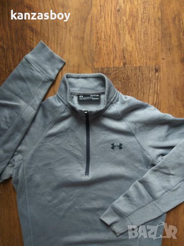 Under Armour Men's Storm 1-4 Zip Sweater Long Sleeve - страхотна мъжка блуза КАТО НОВА, снимка 7 - Спортни дрехи, екипи - 39423274