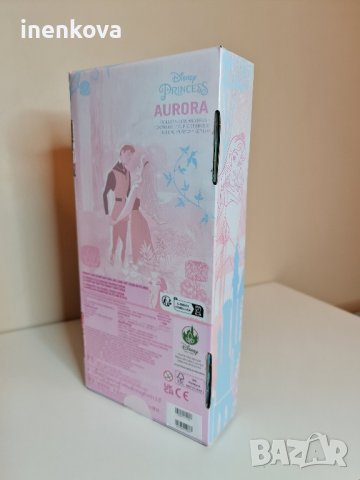 Оригинална кукла Аврора Спящата красавица - Дисни Стор Disney Store , снимка 2 - Кукли - 38654116