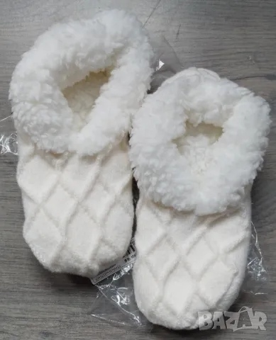 Дебели и топлещи уплътнени неплъзгащи се дамски чорапки за вкъщи, снимка 5 - Бельо - 48965036