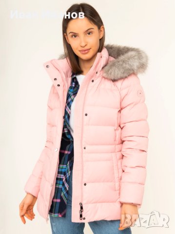 TOMMY HILFIGER Пухено яке New Tyra  размер Л