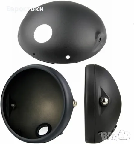 Кръгъл капак за странично монтиране на фарове за мотоциклети , снимка 1