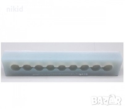 1.5 см голяма перла перли топчета наниз ивица силиконов молд кант декор торта фондан шоколад гипс, снимка 3 - Форми - 37349058