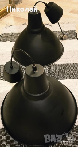 Висящи лампи - Икеа, снимка 3 - Лампи за таван - 52269097