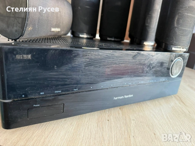 1901  harman kardon AVR 151s/230 аудио видео ресийвър + 5 сателита  / домашно кино / аудио  система , снимка 11 - Ресийвъри, усилватели, смесителни пултове - 53159791