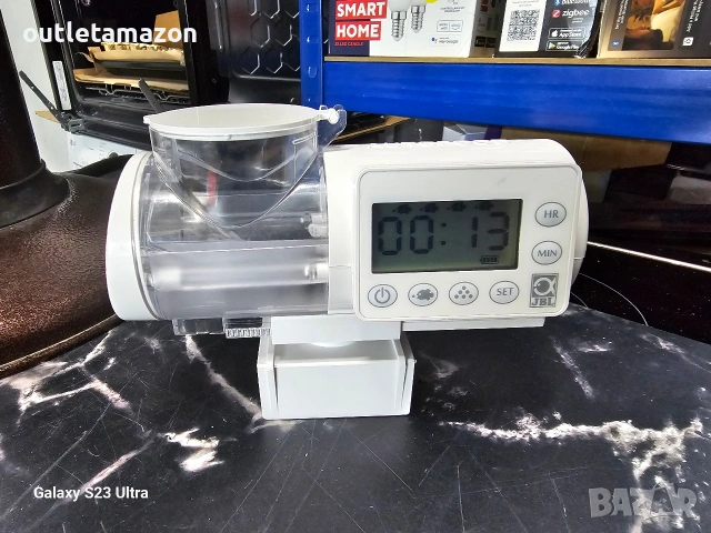 JBL AutoFood White - автоматична хранилка , снимка 2 - Оборудване за аквариуми - 53052919