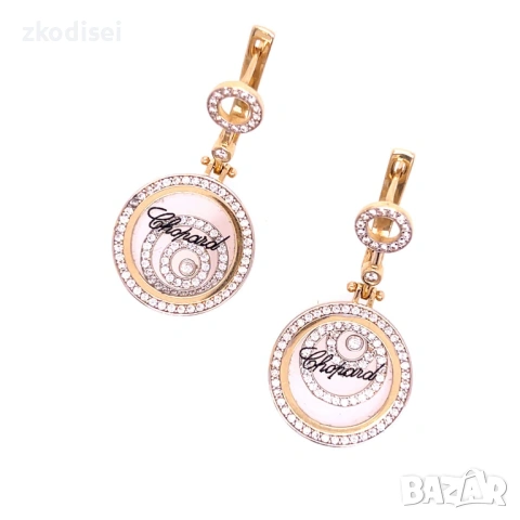 Златни обеци Chopard 12,41гр. 14кр. проба:585 модел:36969-1