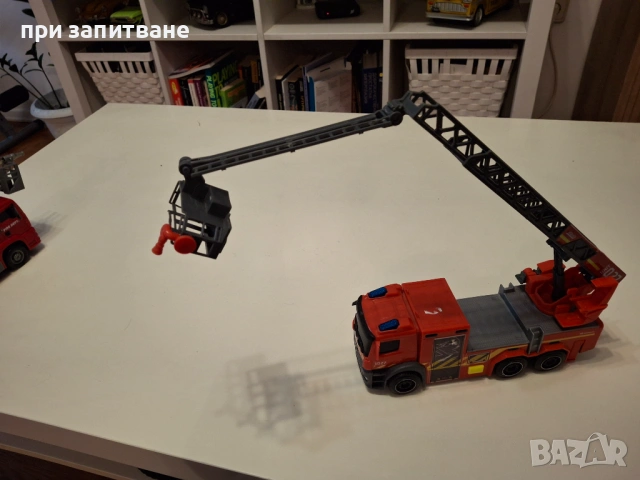 Пожарна Man и Mercedes, Volvo FM бетоновоз, Dickie, големи, снимка 17 - Коли, камиони, мотори, писти - 50575408