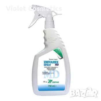 Спрей За Дезинфекция На Инструменти Живахекс - 0.750мл.