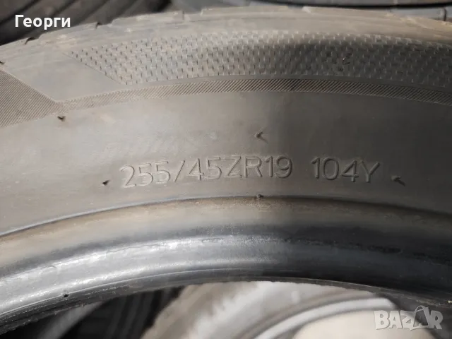 2бр.летни гуми 255/45/19 Hankook, снимка 5 - Гуми и джанти - 50107798