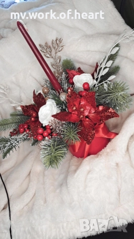 Коледна декорация и подарък, снимка 3 - Декорация за дома - 52616917