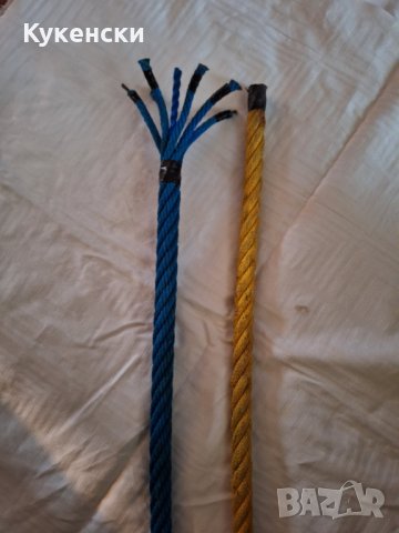  полиестерно въже със стоманена проволка- утежнено въже за риболовен трал , снимка 2 - Спортна екипировка - 43984037