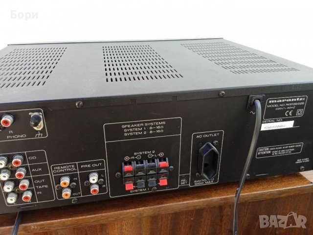 Marantz SR 39 RDS стерео ресийвър, снимка 9 - Ресийвъри, усилватели, смесителни пултове - 37497804