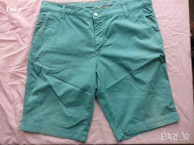 зелени къси панталони Tony Montana, размер 48, снимка 2 - Къси панталони - 40842981